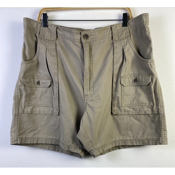 RedHead Other - Red Head Cargo Shorts Men 44 Khaki Cotton Utility Pockets Hiking Fishing Outdoor